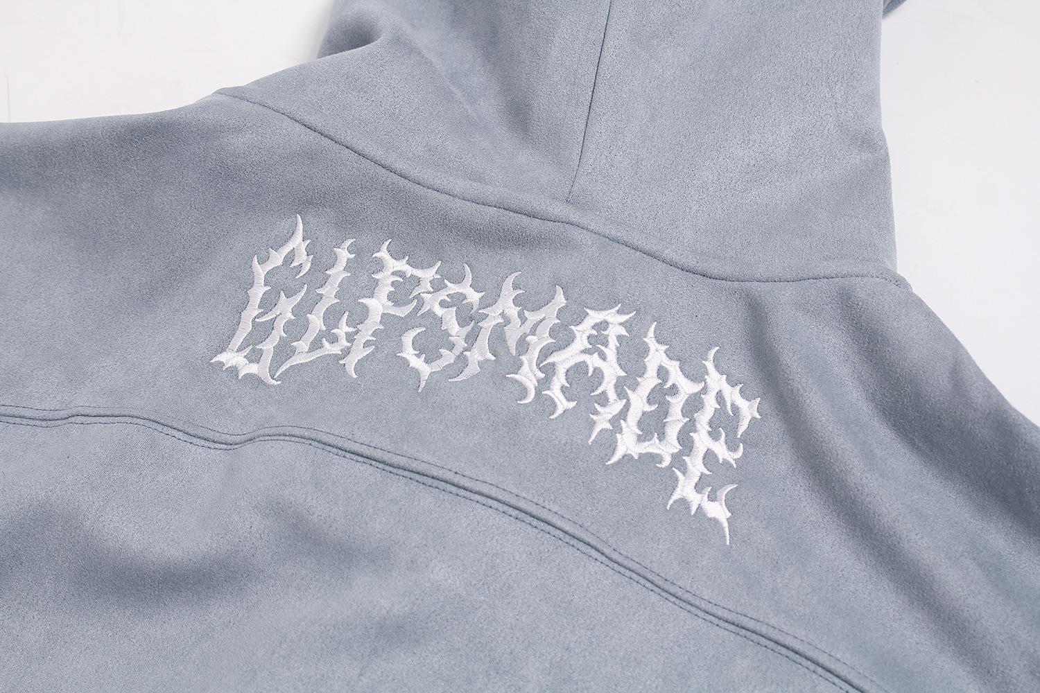 Mens Street Loose Patterned Polyester Hood Sweatshirt