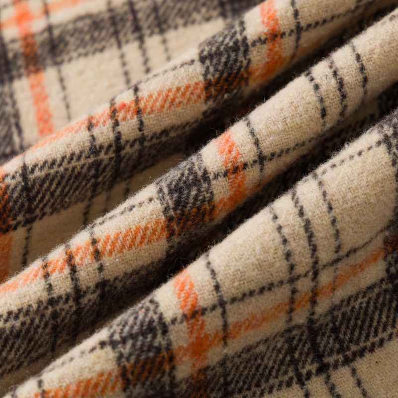 Warm Relaxed Utility Tartan Oxford Shirt