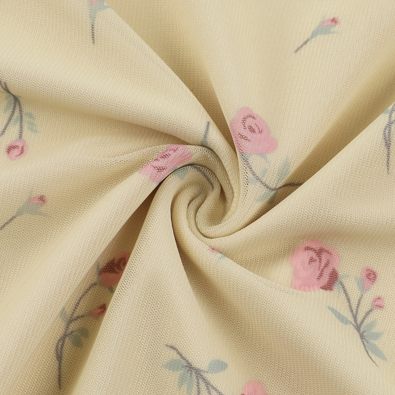Vintage Square Neck Full-Sleeve Fitted Elastic Polyester Dress