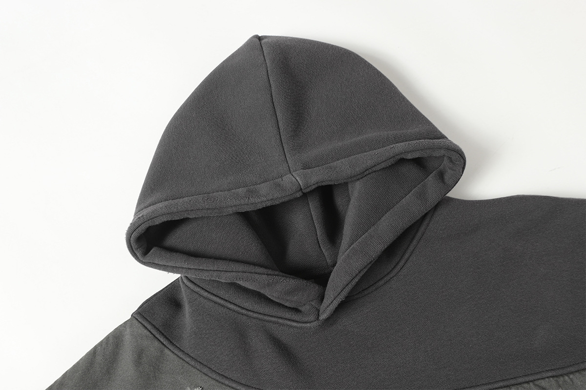 American Retro Cotton Graphic Hoodie