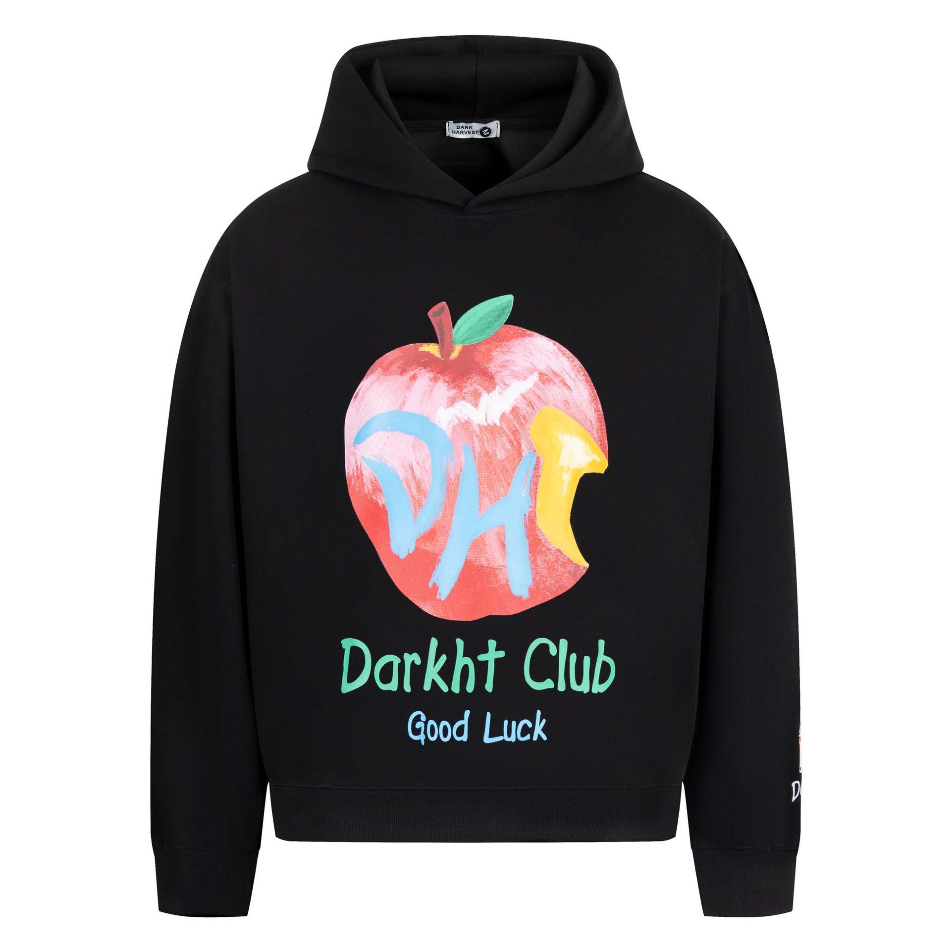 High Street Cotton Typography Oversized Hoodie