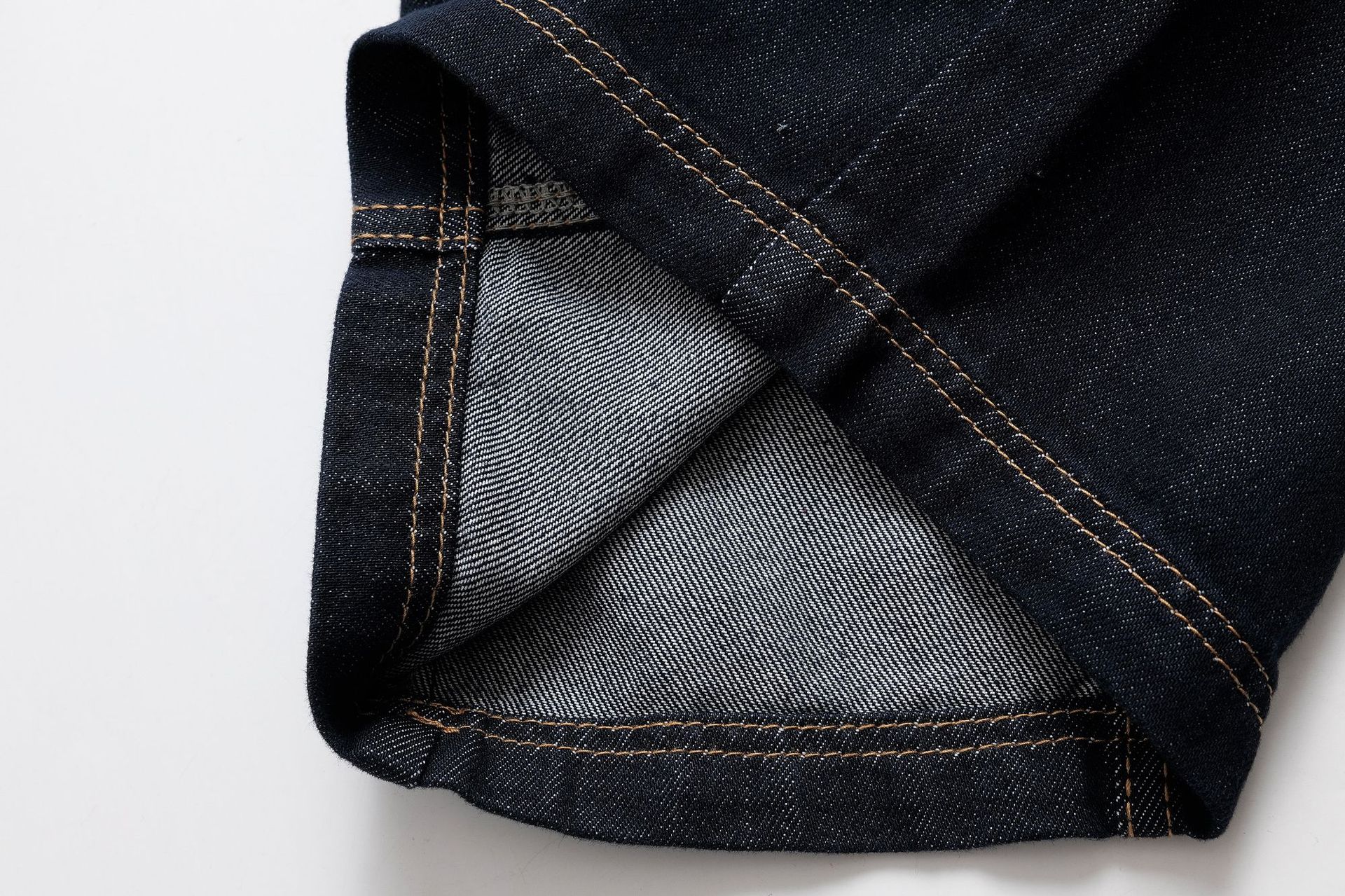 Loose wide leg lazy style patchwork active dyed pants women's jeans
