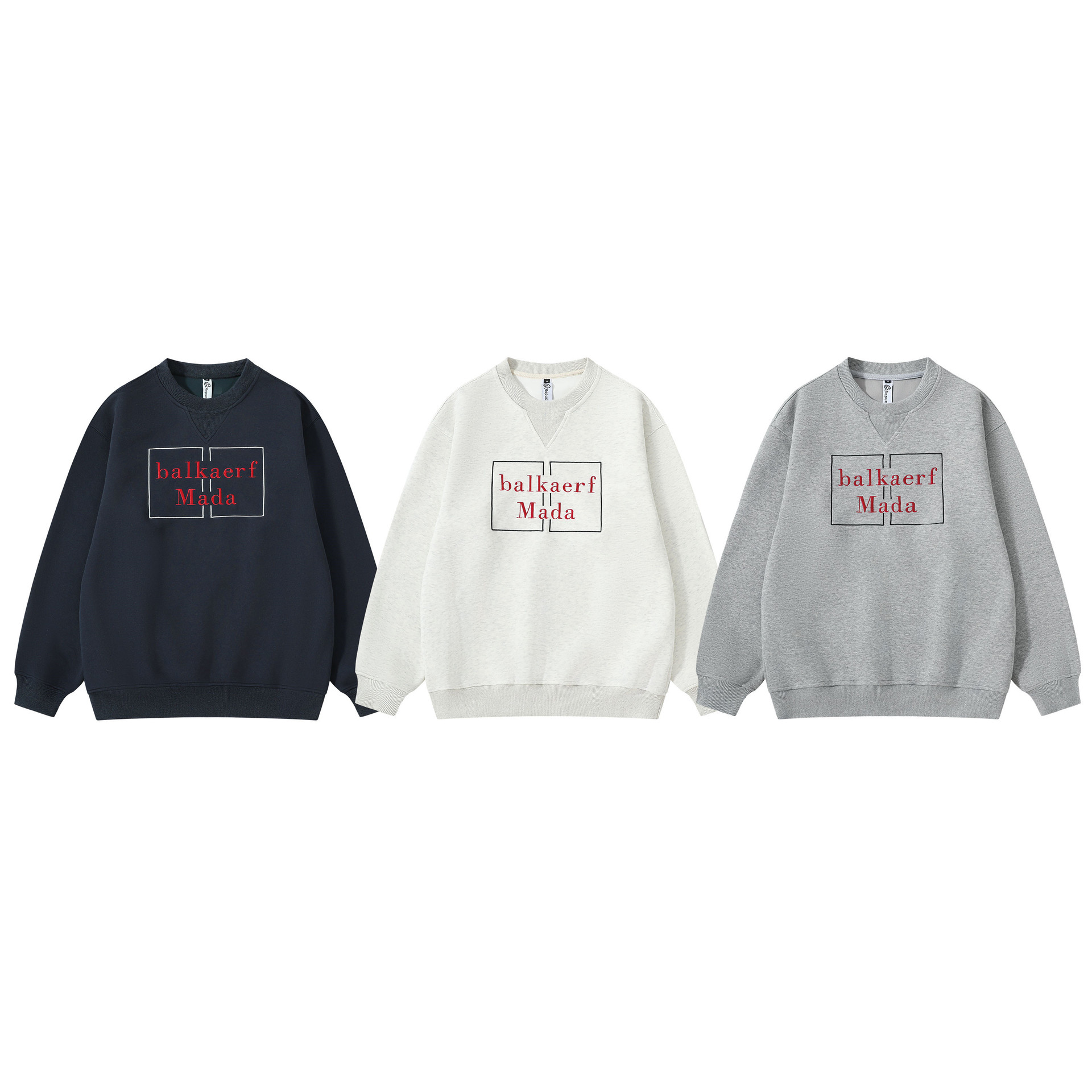 Gender Neutral Oversized Cotton Blend Monogrammed Hoodie