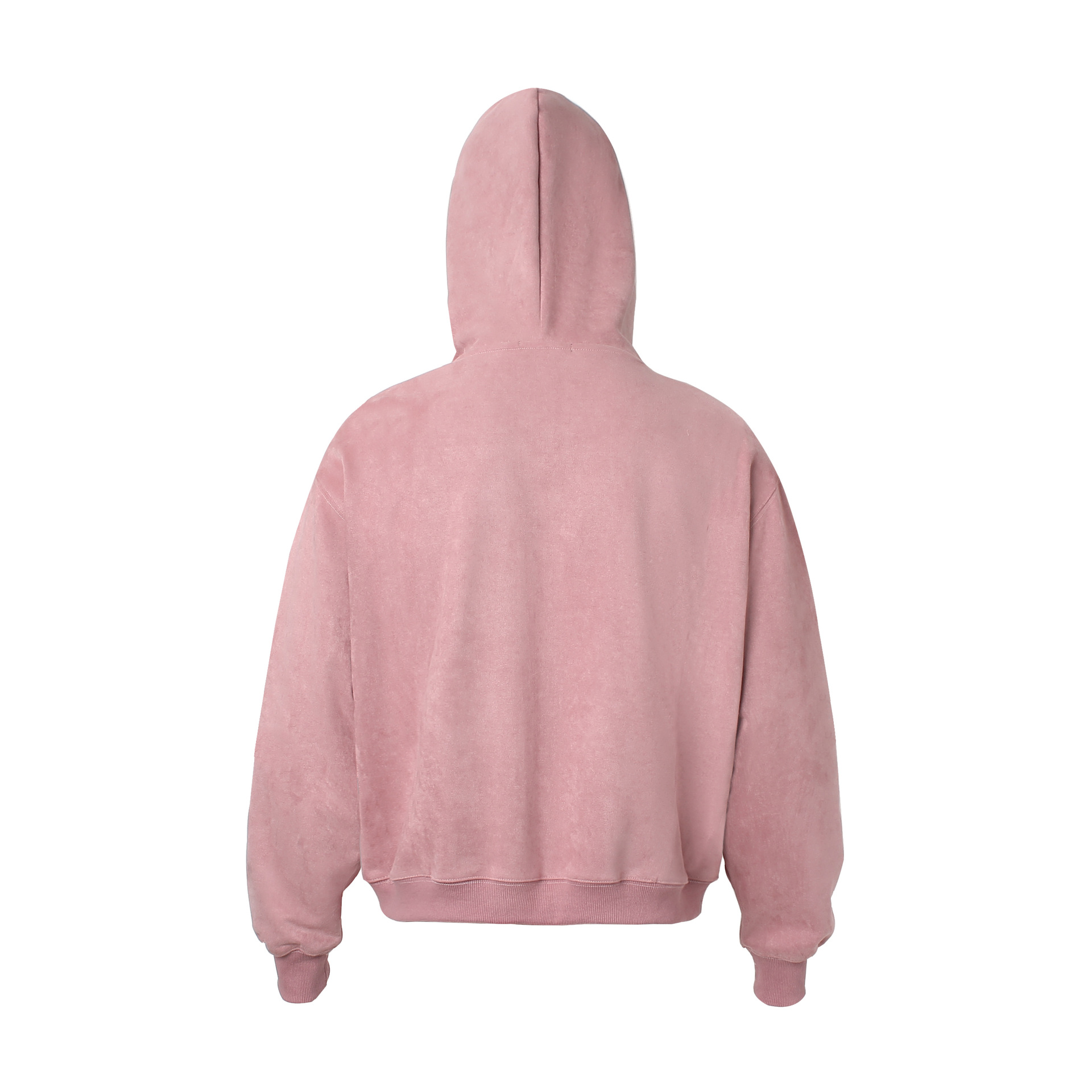 Loose Streetwear Patterned Hood Zipper Sweatshirt