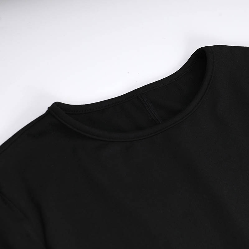 Split A-Line Full Sleeve Shirt Neck Dress