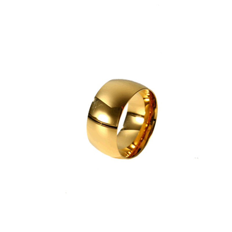 New Simple Style Tungsten Steel Ring Unisex Fashion Wide Ring Light Luxury Style Stainless Steel