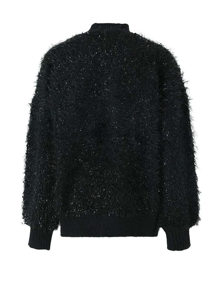 Ladies Oversized Roll Neck Full Sleeved Cotton Sweater