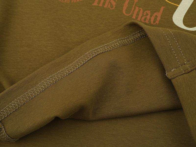 Ladies Contrast Yoke Cotton T-Shirt