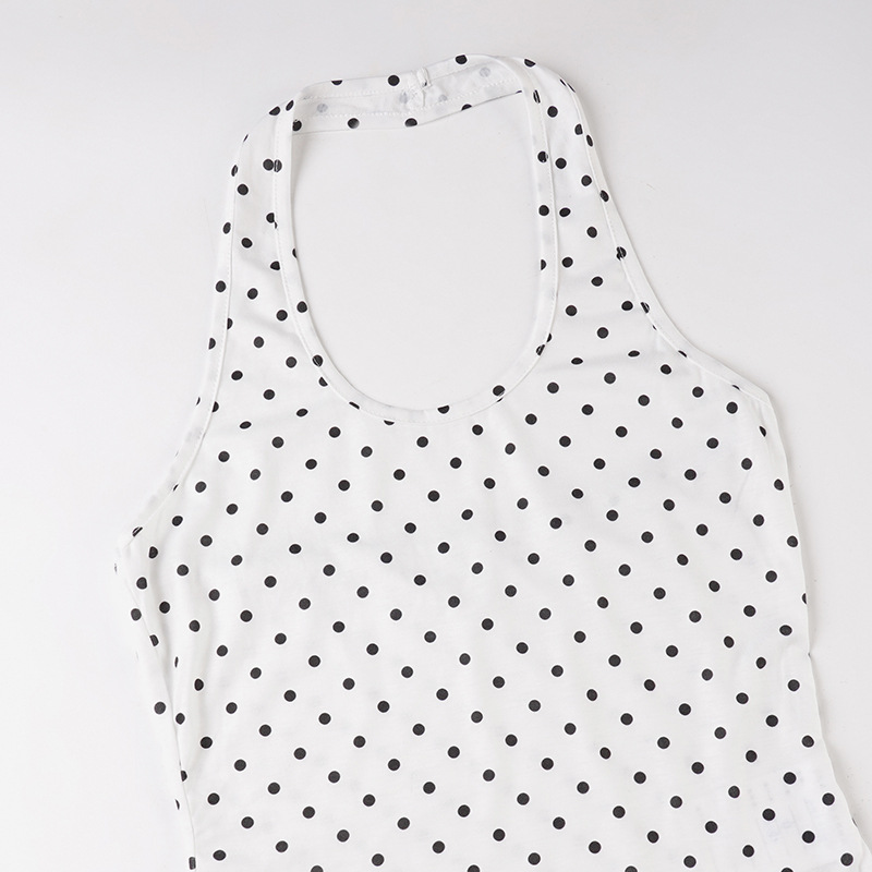 Slim Colorblock Plunge Layered Midriff Top