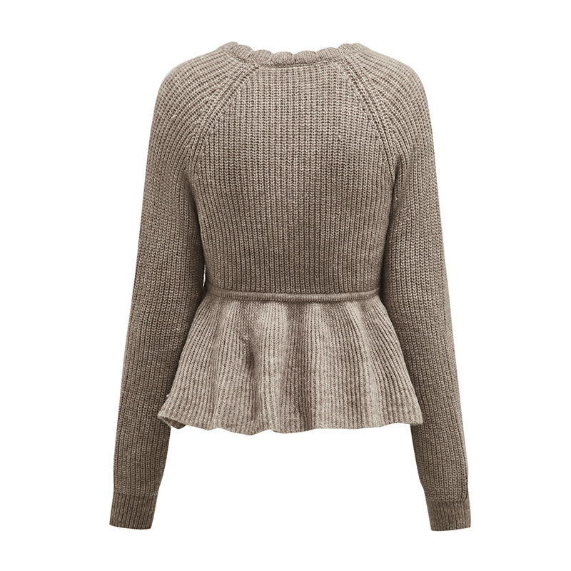 Ladies Hedging Wrap Sweater