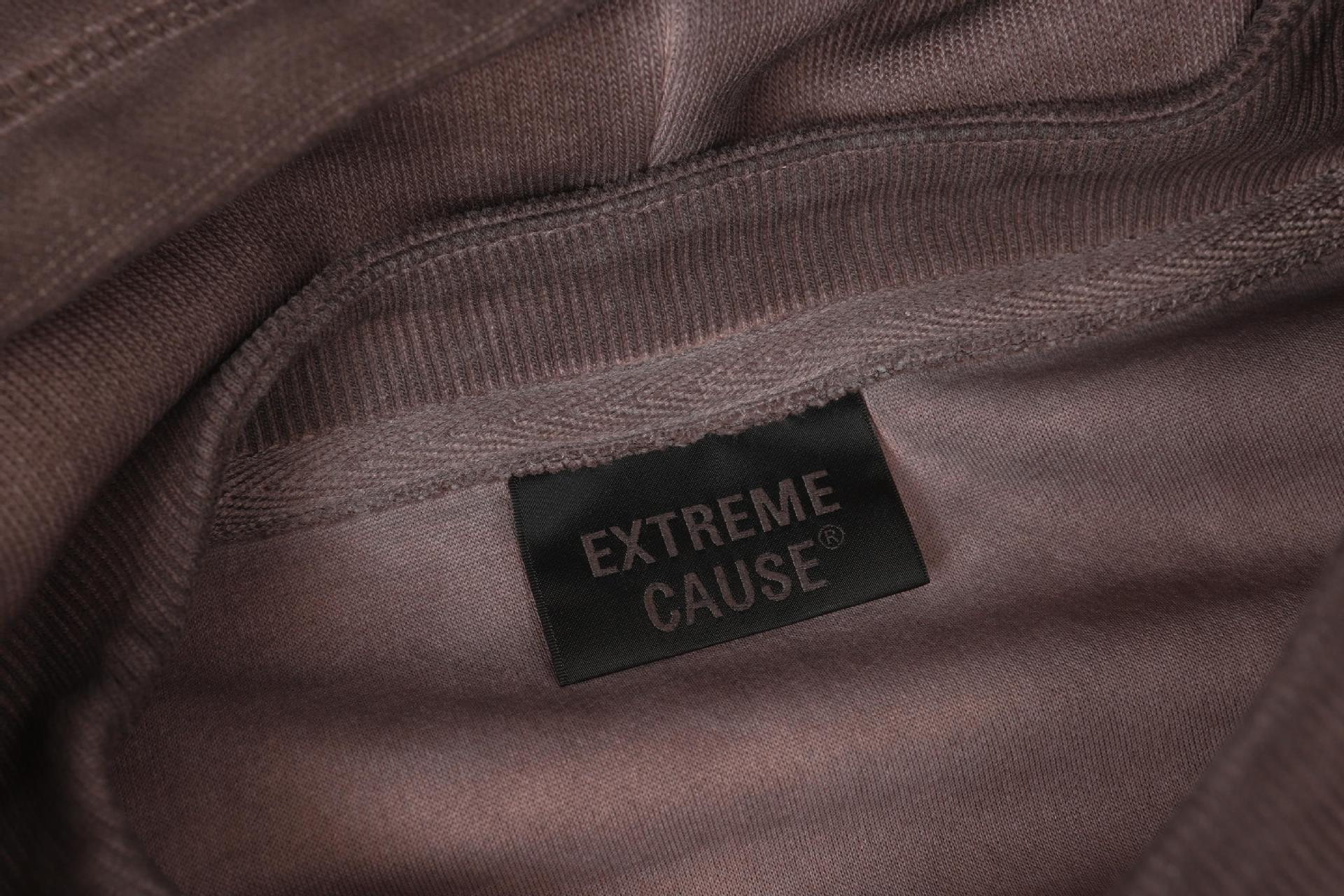 Oversized Cotton Polyester Long Sleeve Hoodie