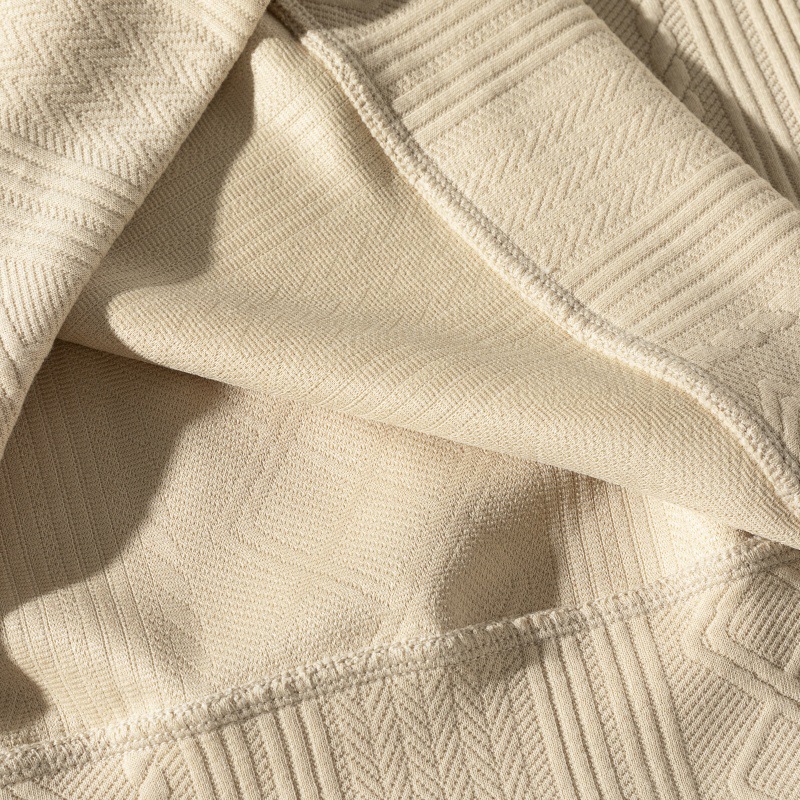 Polyester Plain Ribbed Oversized Shirt-Style Sweatshirt