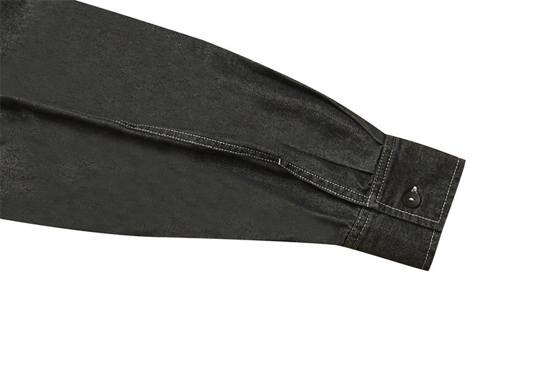 Cowboy collar men's and women's casual shirt