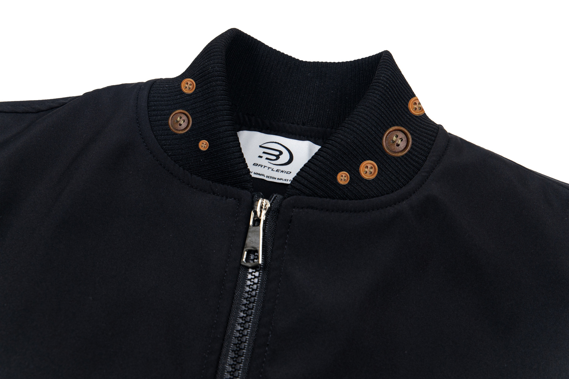 American Retro Workwear Band-Neck Jacket