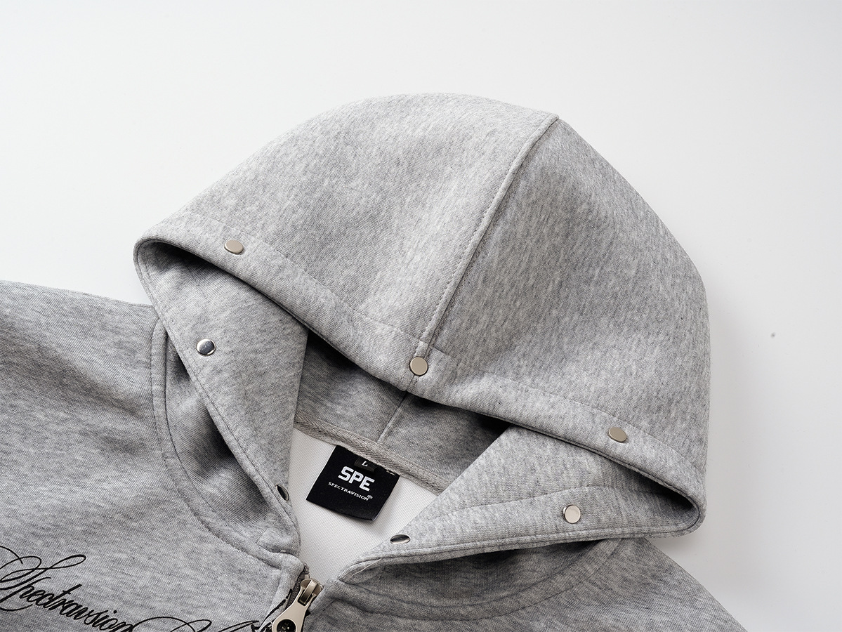 American Retro Distressed Icon Loose Hoodie