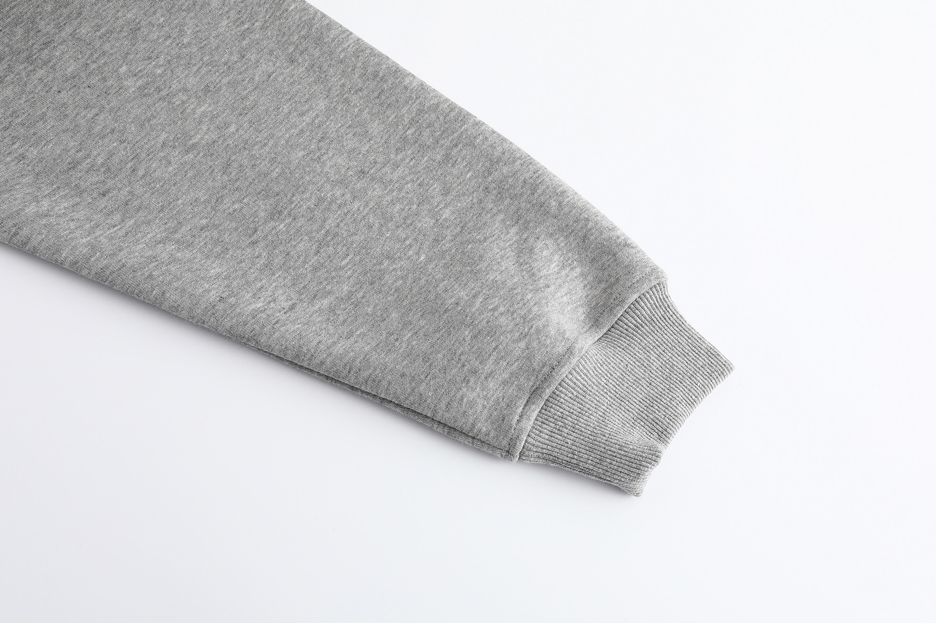 Cotton Two-Tone Mock Neck Varsity Oversized Hoodie