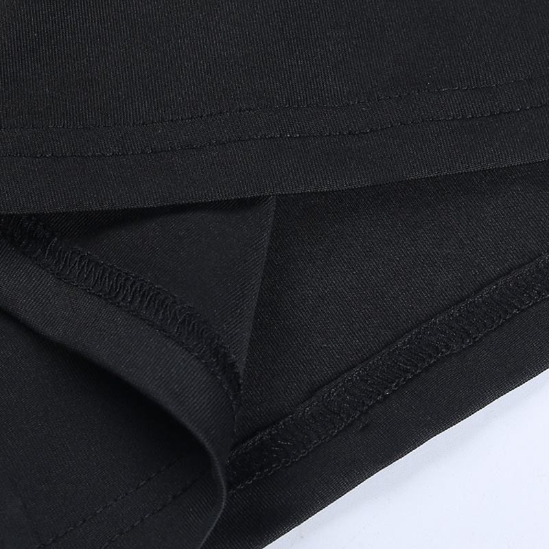 Cowl Cutout High-Waist A-Line Twin Split Dress
