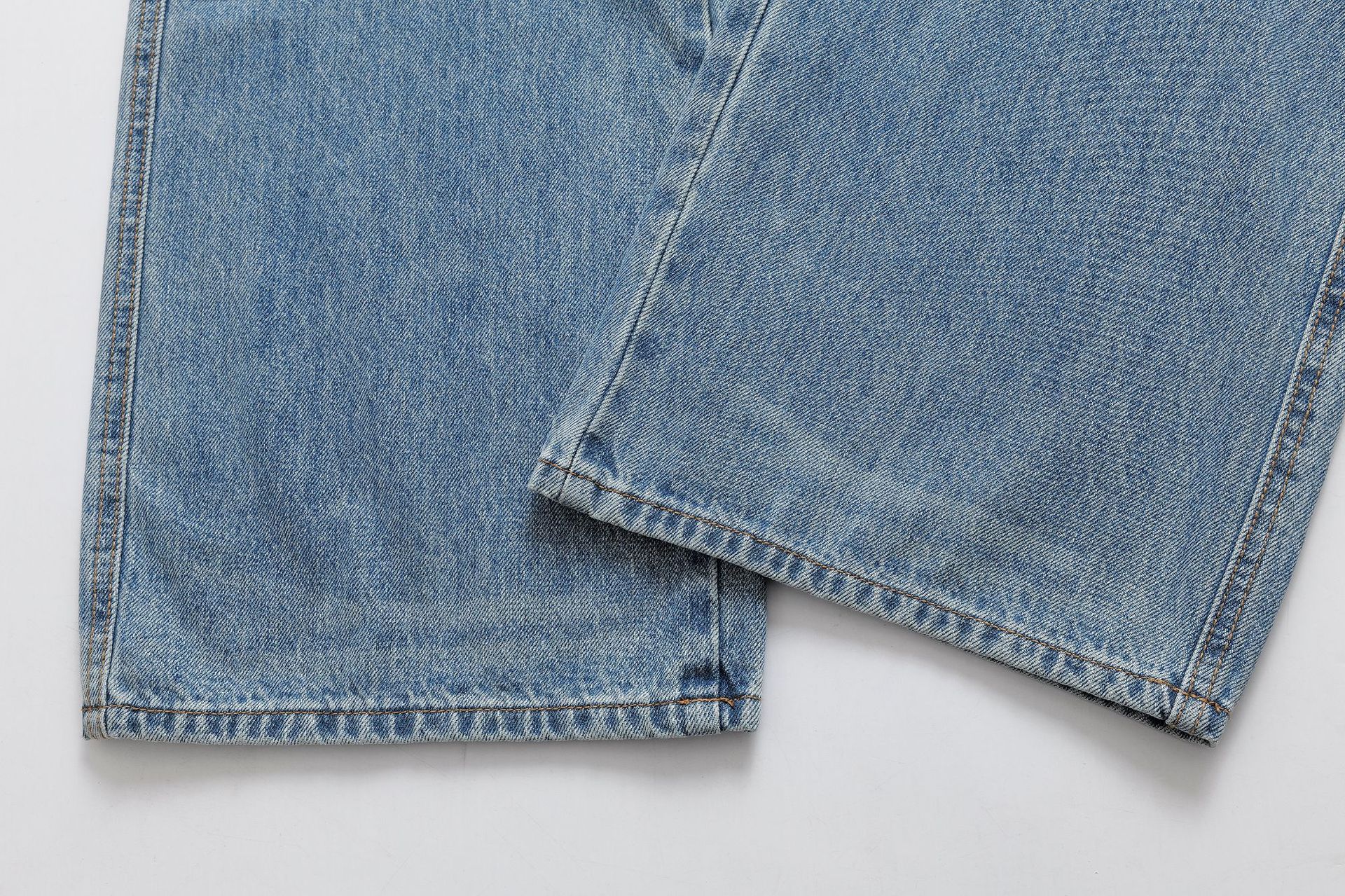 Straight casual loose floor pants jeans