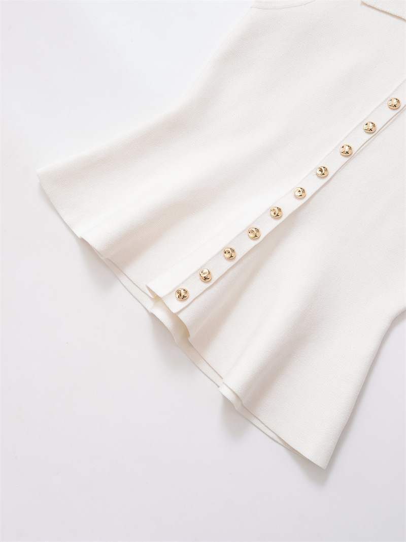 Ladies Relaxed Crew Sleeveless Polyester Vest