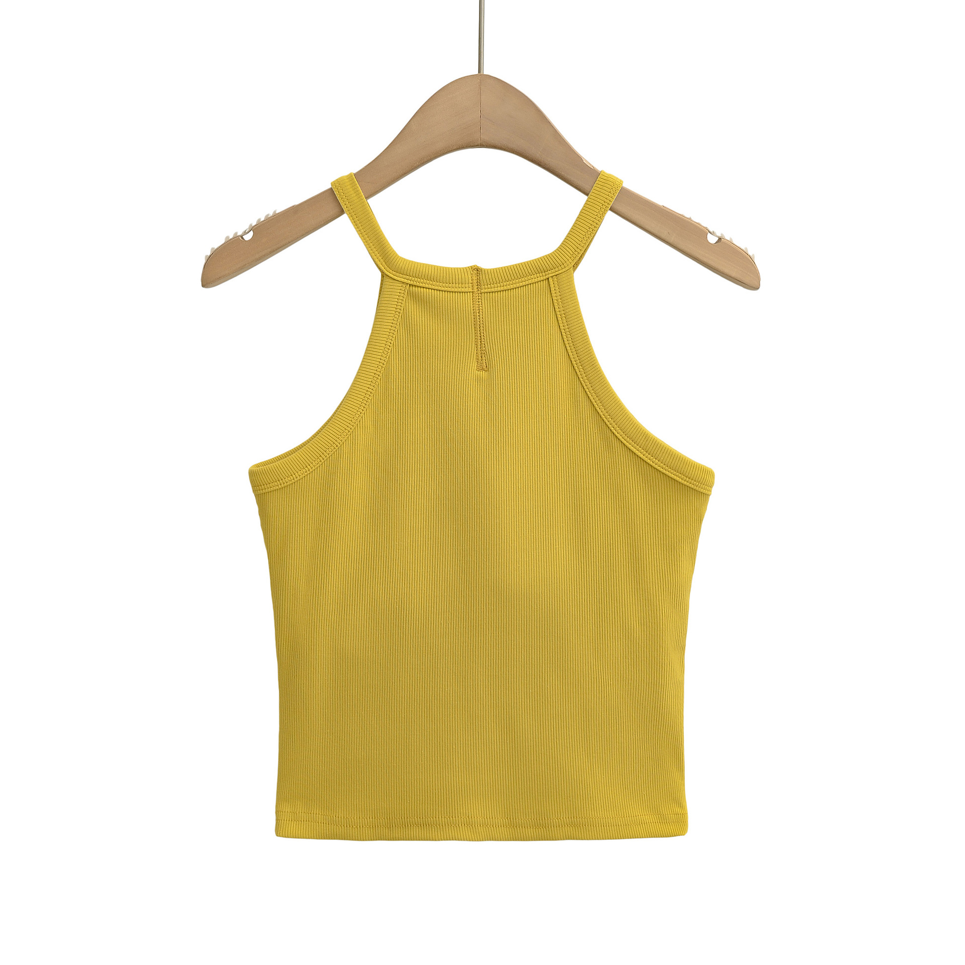 Hanging neck short sports vest
