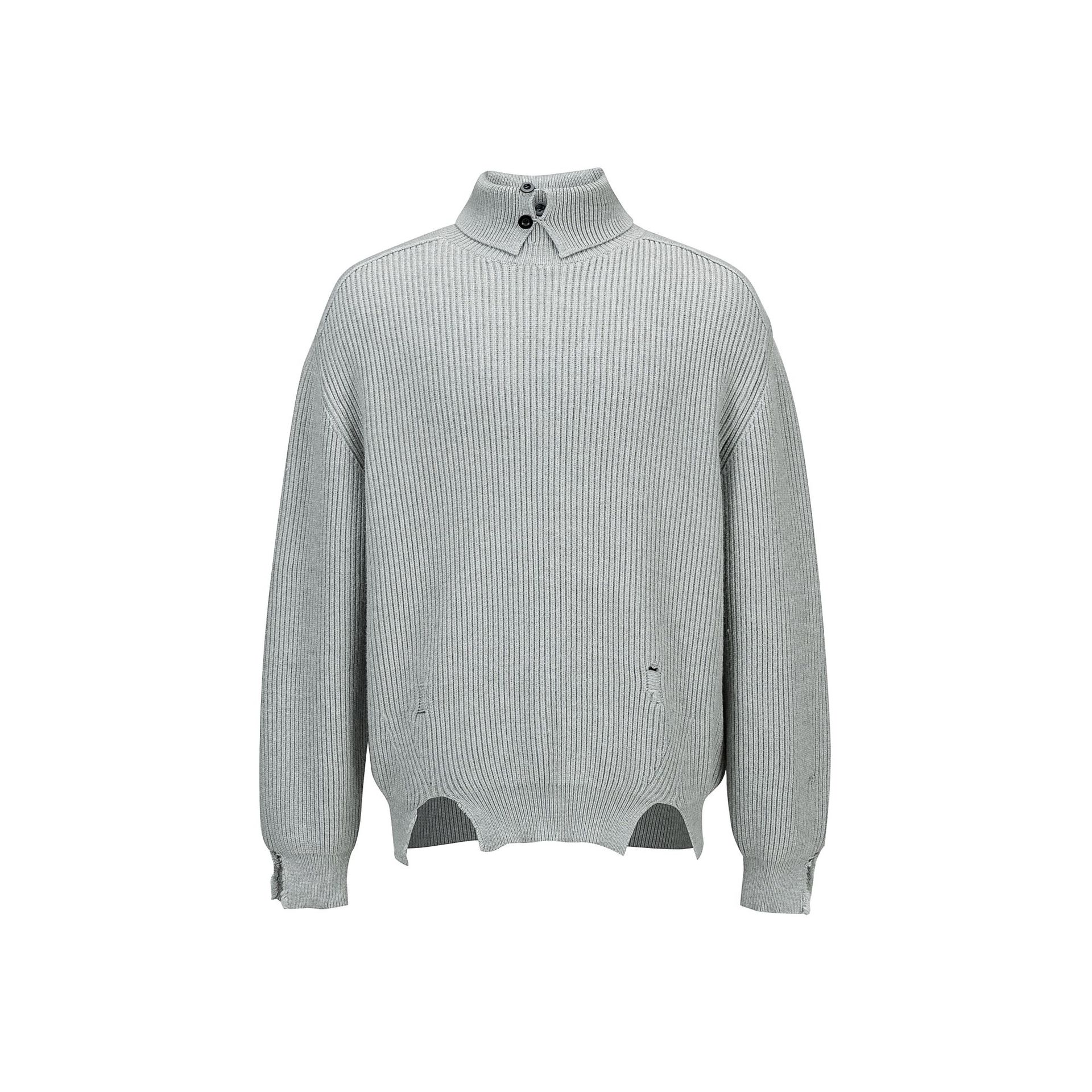 American Classic Fold-over Neck Knitwear