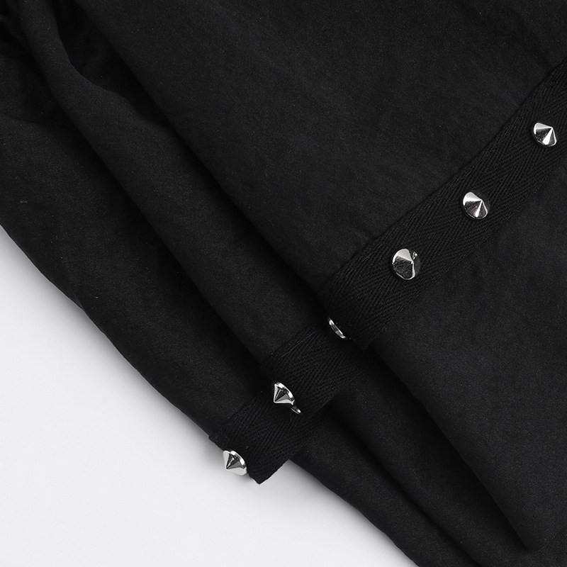Fitted Shiny Edgy Skirt