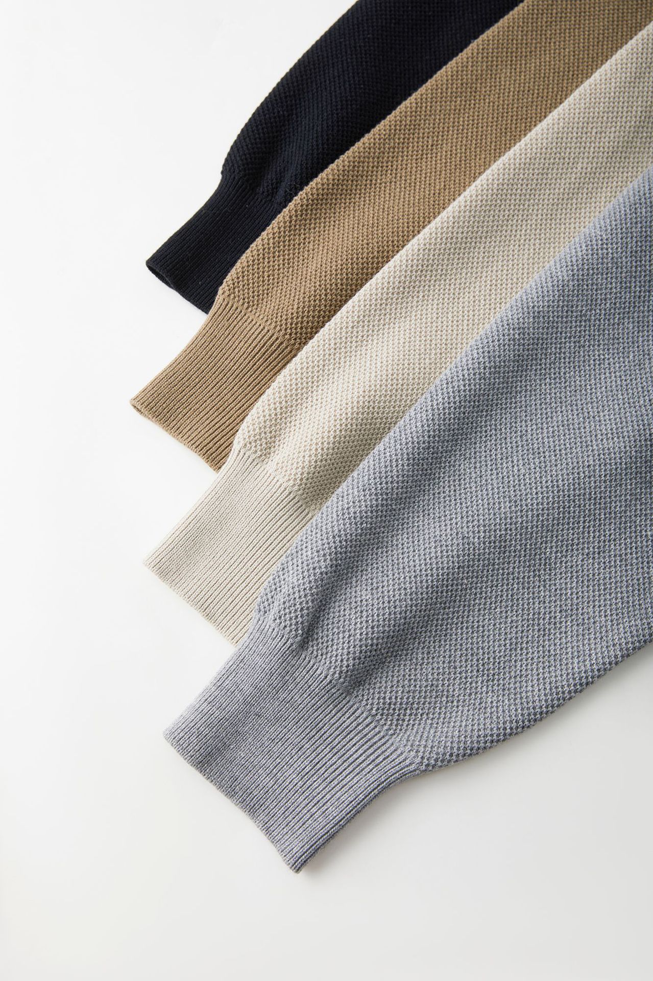 Relaxed Fit Crew Collar Cardi