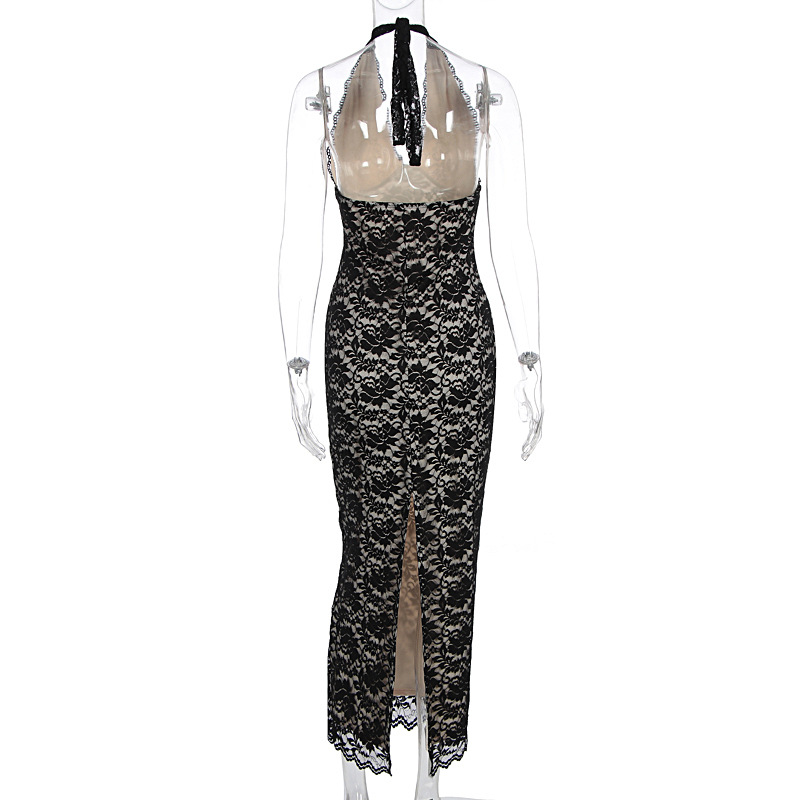 Sleeveless Collarless Bodycon Side Split Dress