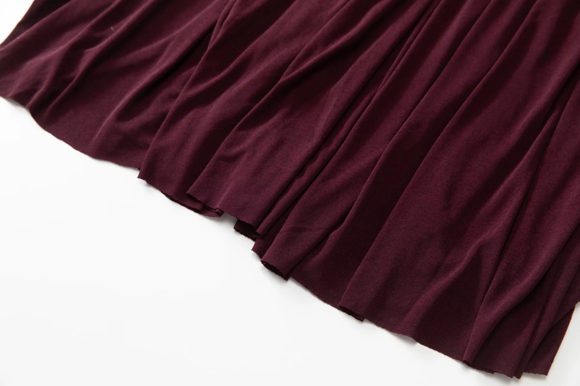 High-Rise Solid Chenille Commute Maxi Skirt