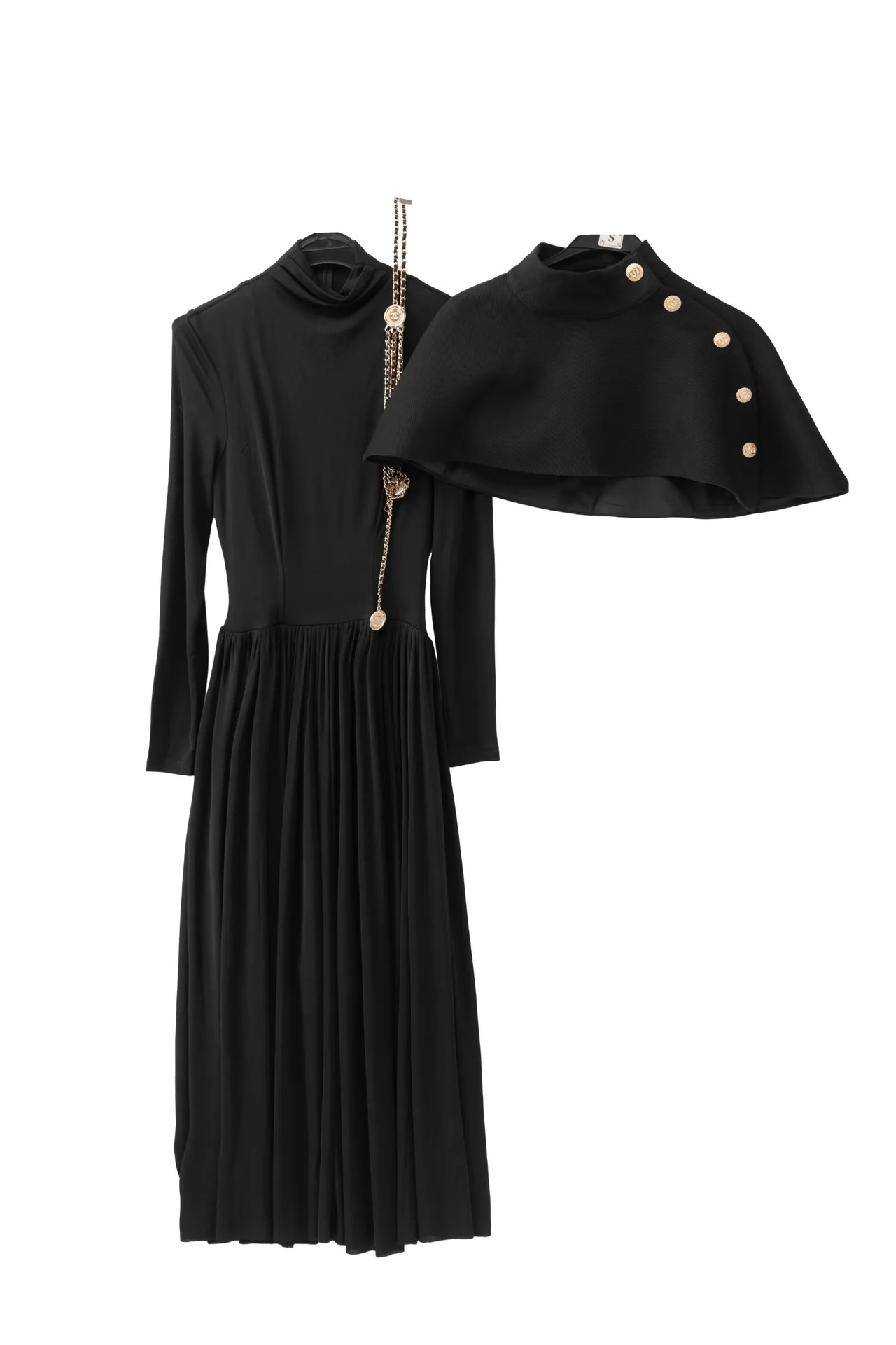 High-Rise Solid Chenille Commute Maxi Skirt