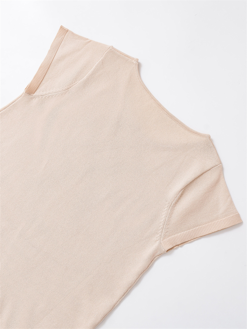 Oversized Plain Crew Polyester Sweater