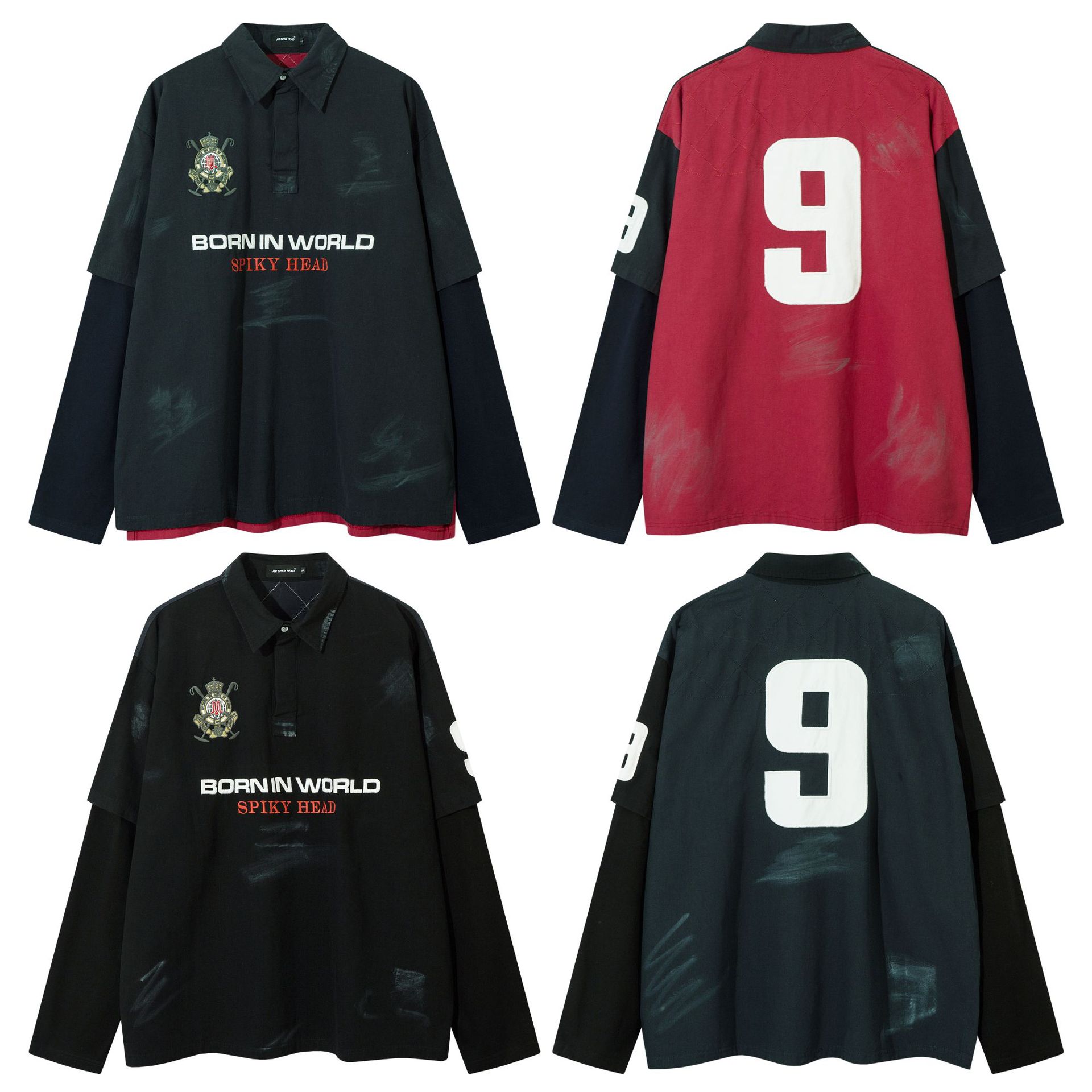 Long Sleeve Cotton Letter Print Hoodie