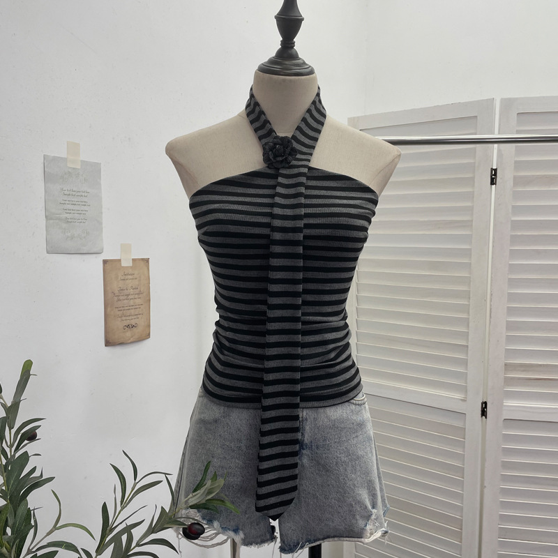 Sexy Slim Fit Halter Blouse