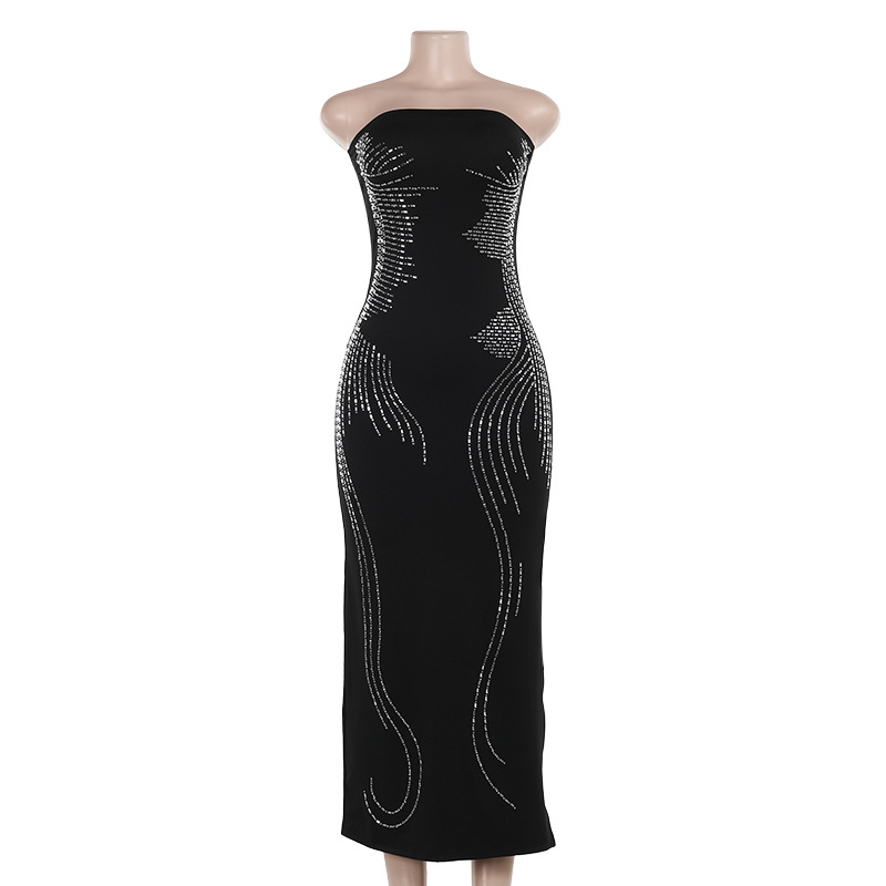 Stretch Bodycon High Waist Sleeveless Dress