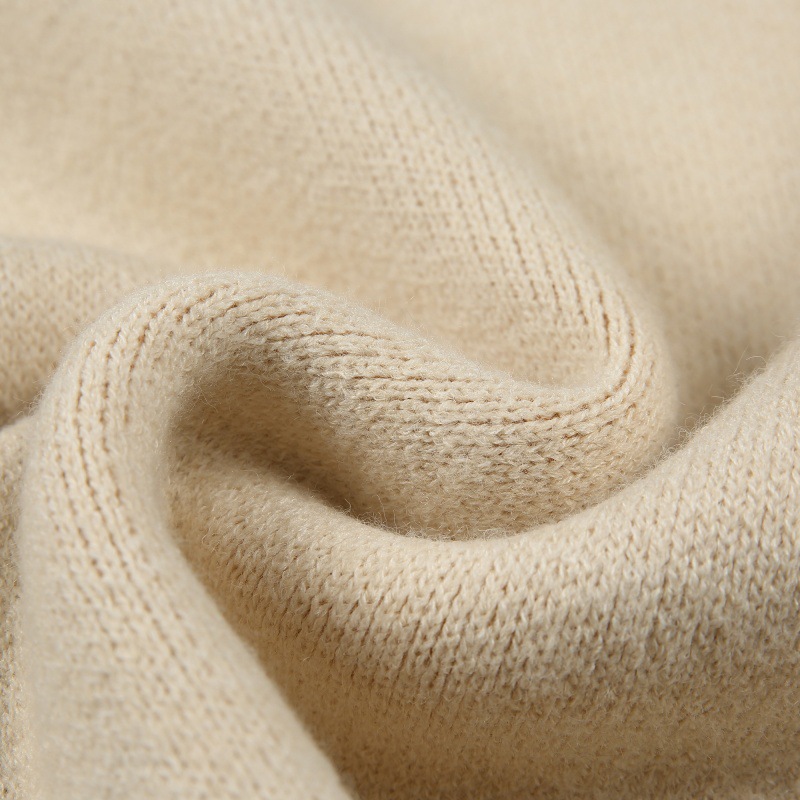 Oversized Color Block Japanese Workwear Sweater