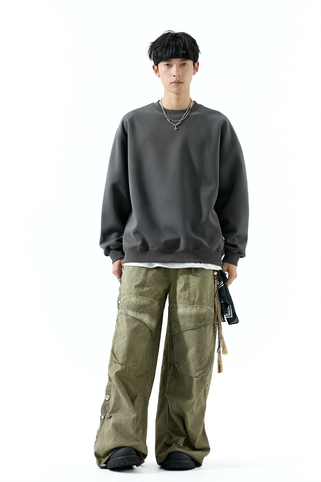 Vintage Cotton Relaxed Hoodie