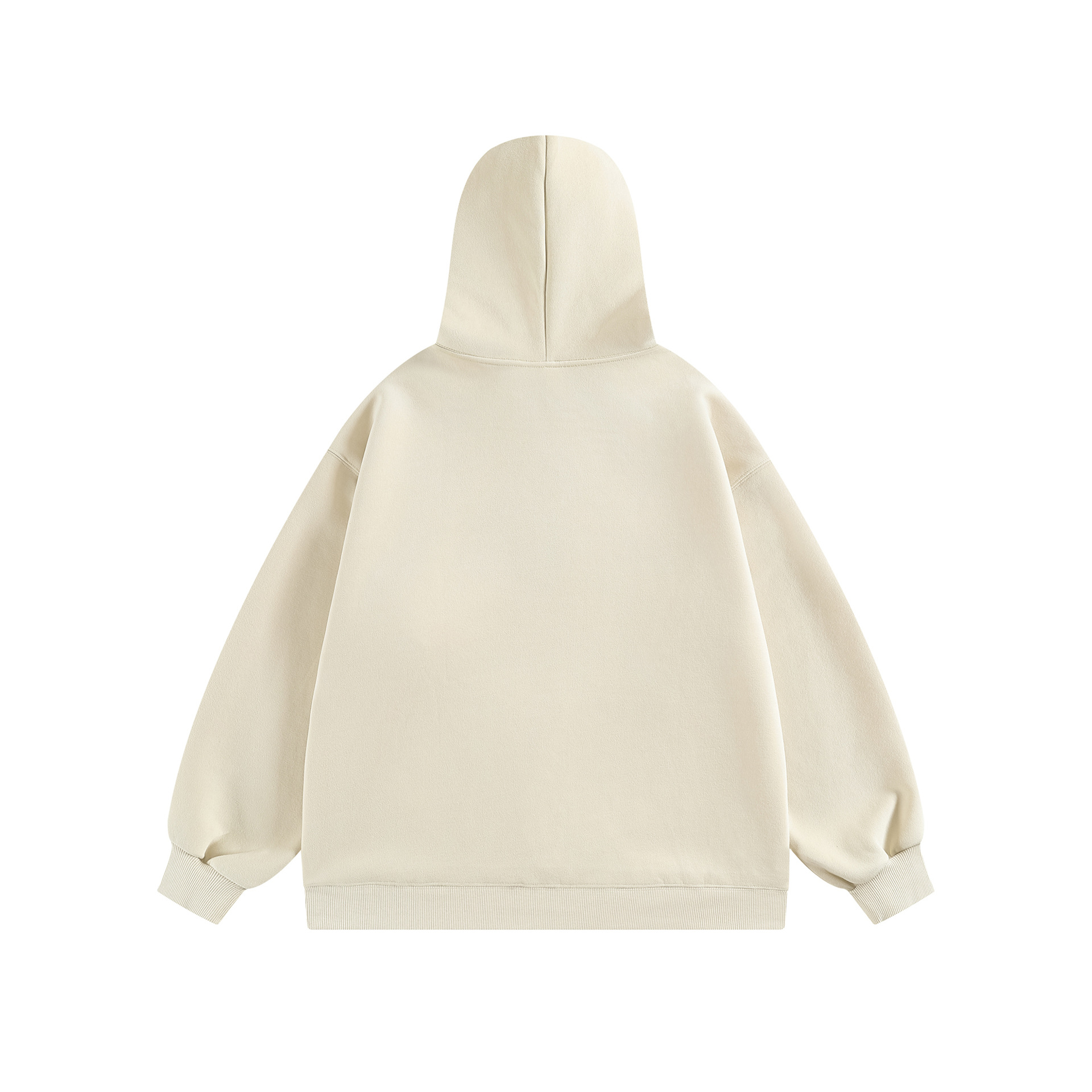 American Oversized Solid Cotton Hoodie Sweatshirt