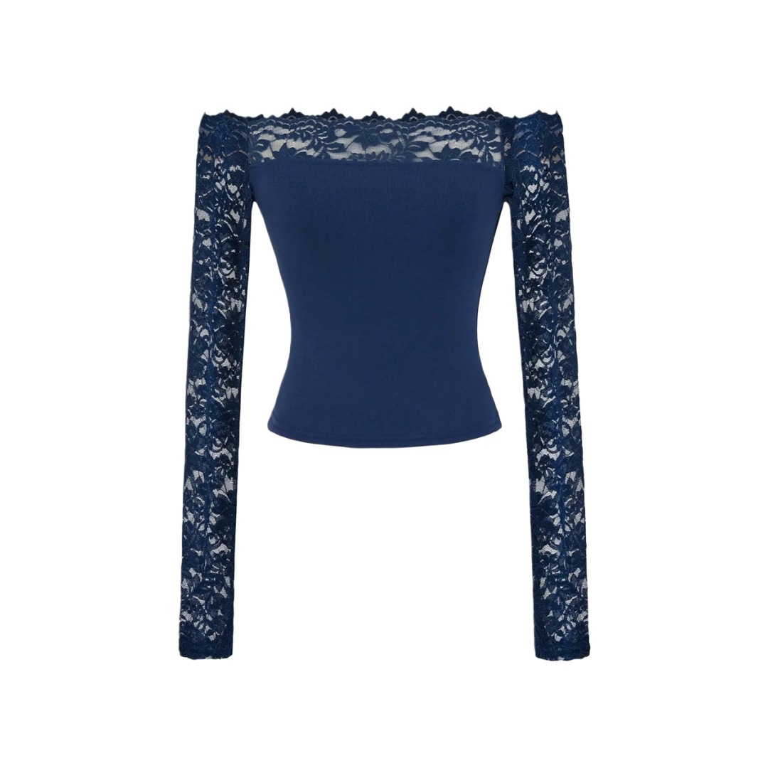 Private Celebrity Single-Strap Slim Fit Cropped T-Shirt