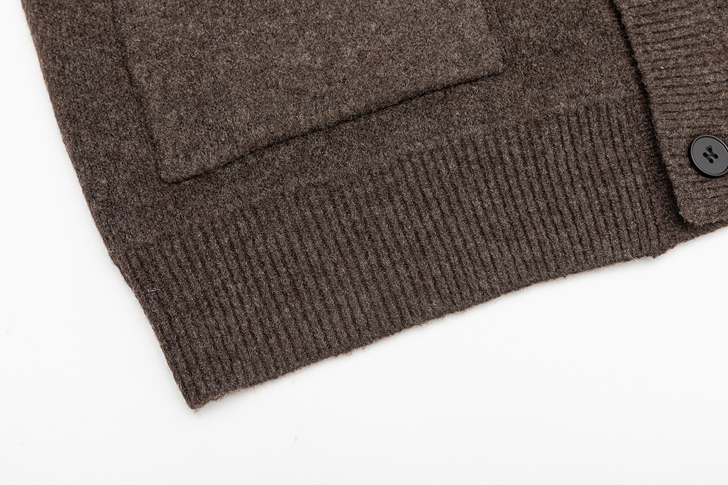 Slouchy Plain Polyester Cardigan