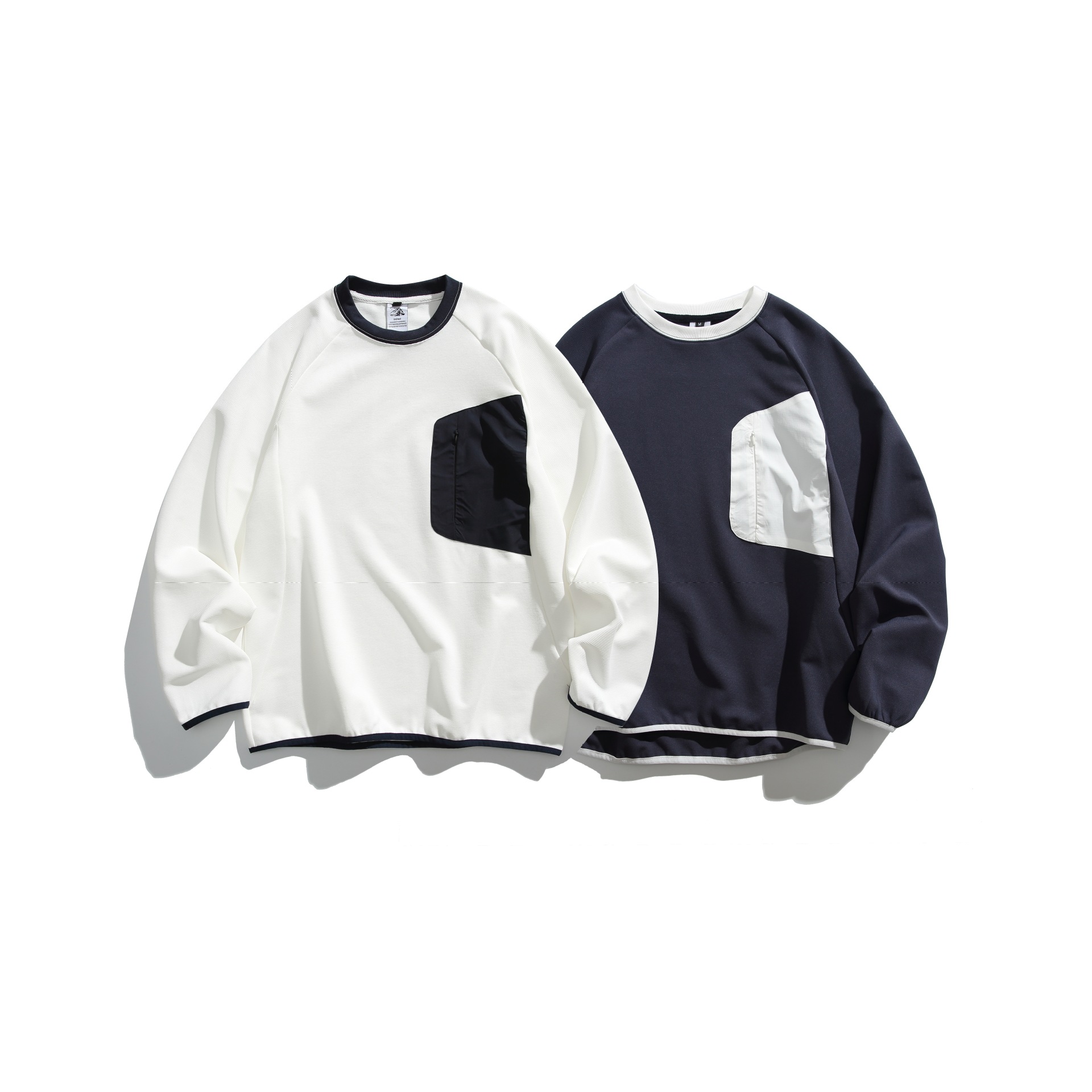 Oversized Retro Letter Print Long Sleeve Hoodie