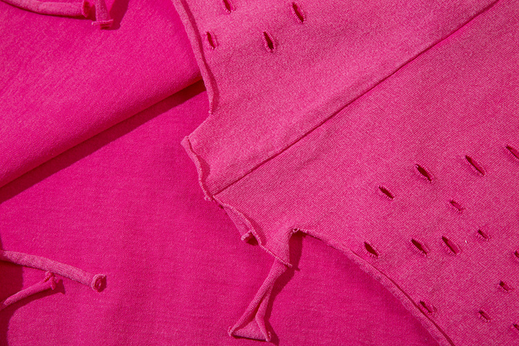 Oversized Pink Sleeveless Tank Top for Men Loose Street Dance