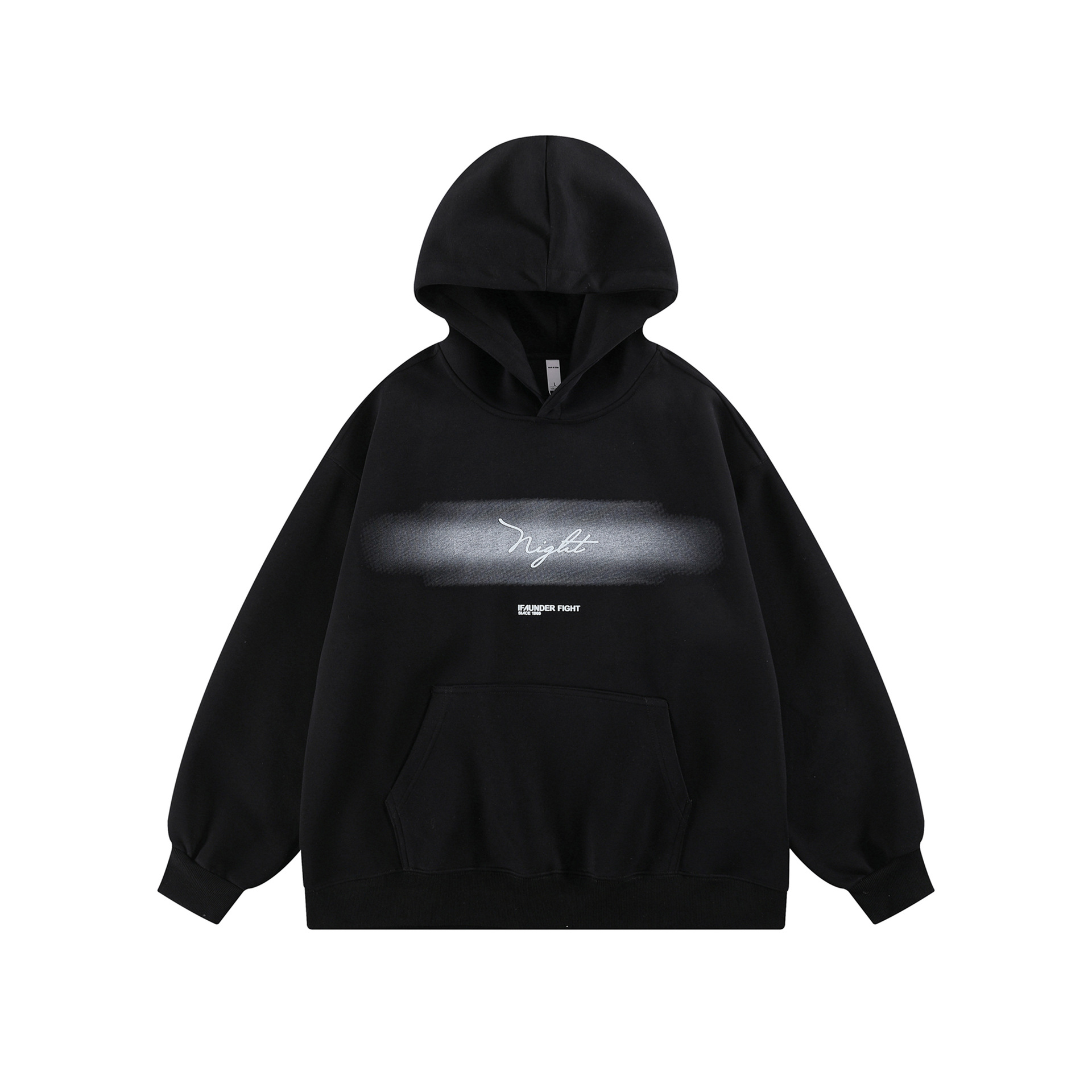 Relaxed American Cotton Hood Sweatshirt