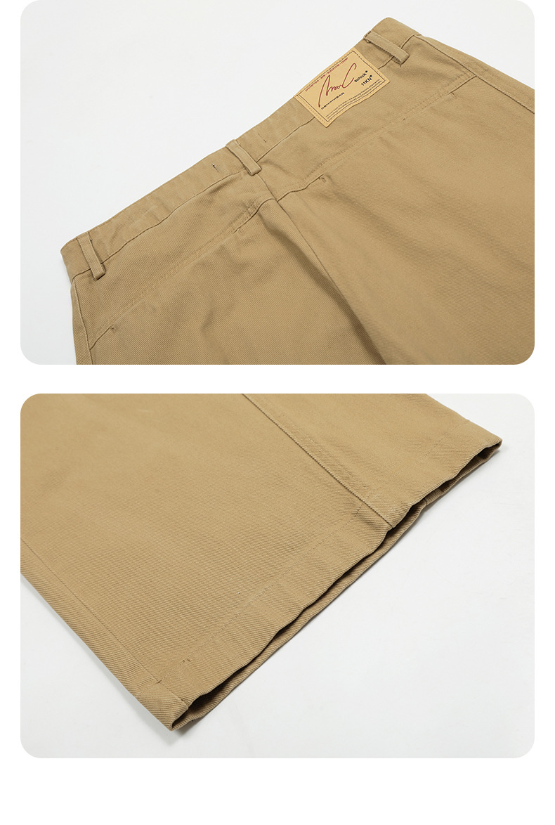 Straight Casual Jeans for Men and Women Cleanfit Trendy Loose Slim Pure Cotton Long Pants