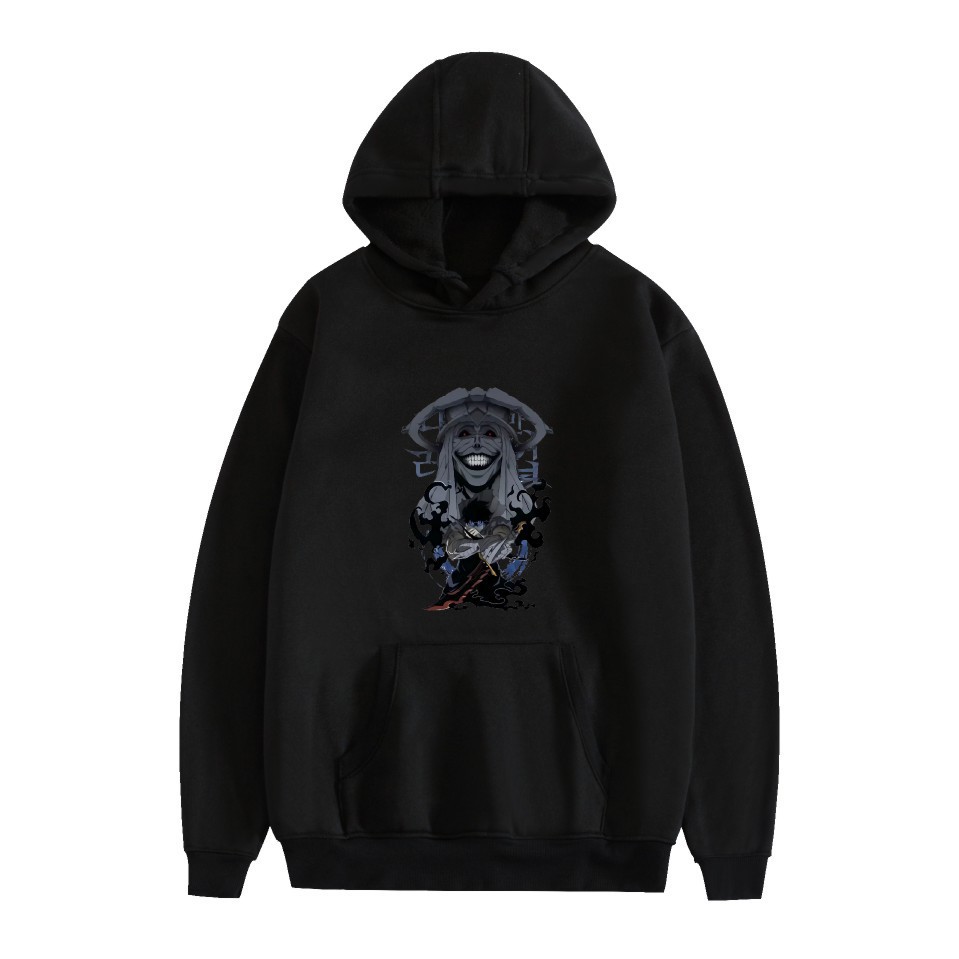 Korean Cotton Long Sleeve Graphic Hoodie Oversized Streetwear