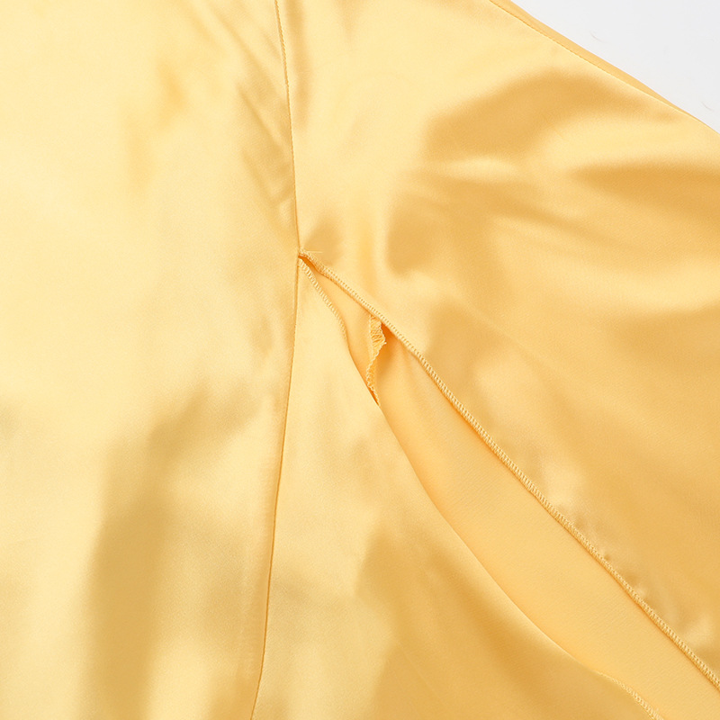 Fluid Open Hem Maxi Dress