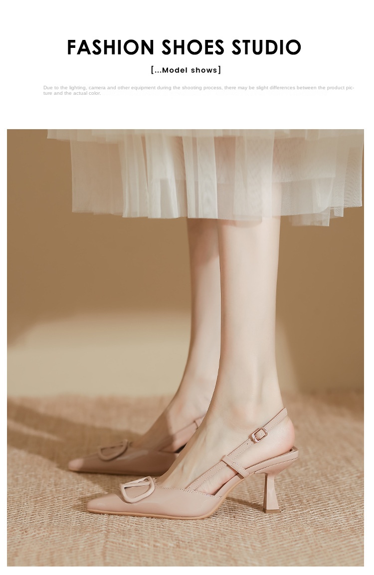High-heeled Shoes for Women with Thin Heels, Fashionable Dress Shoes, Sandals for Women, Stylish Huizhou Women's Shoes