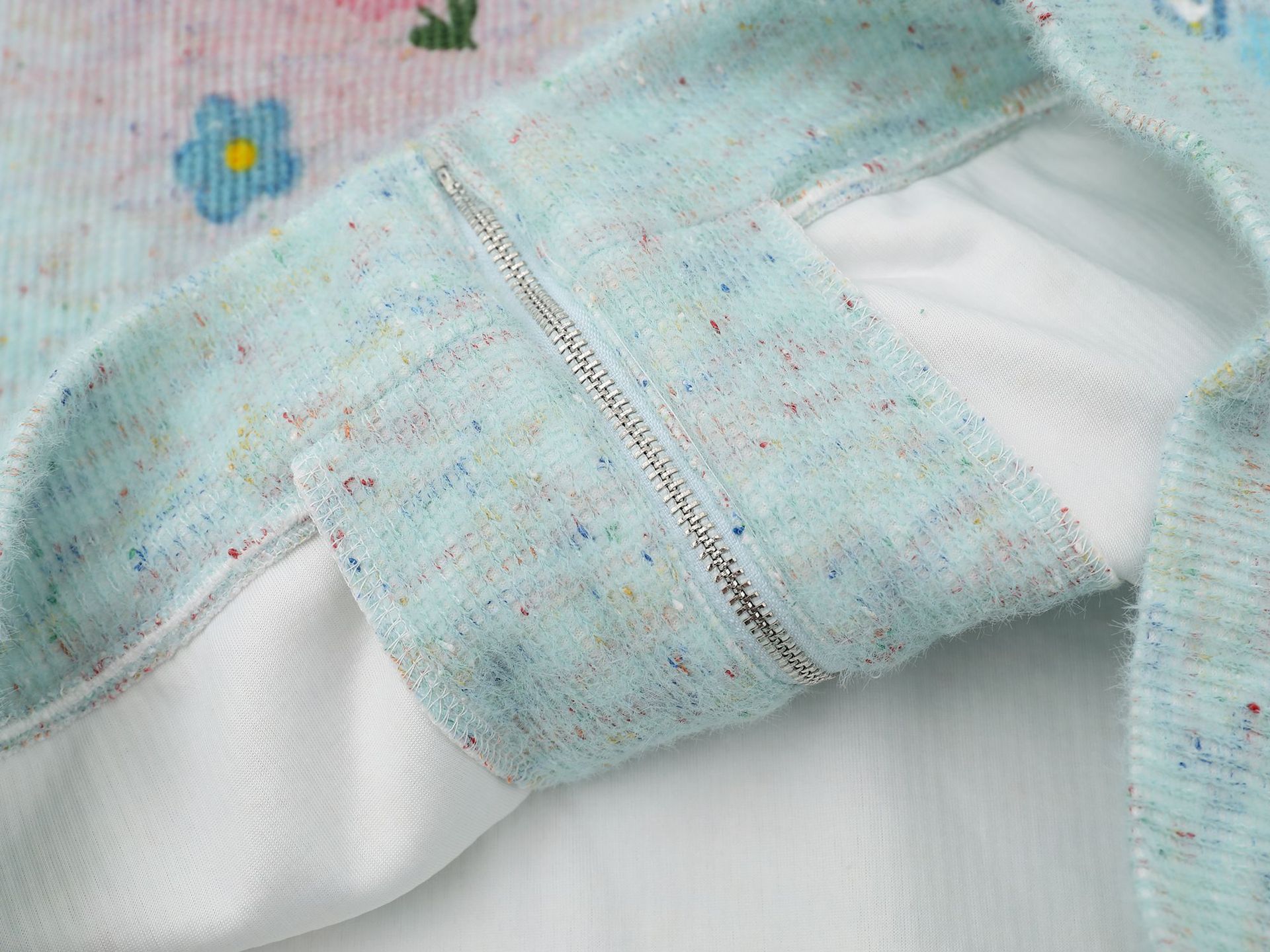 American Retro Loose Fit Long Sleeve Cardigan