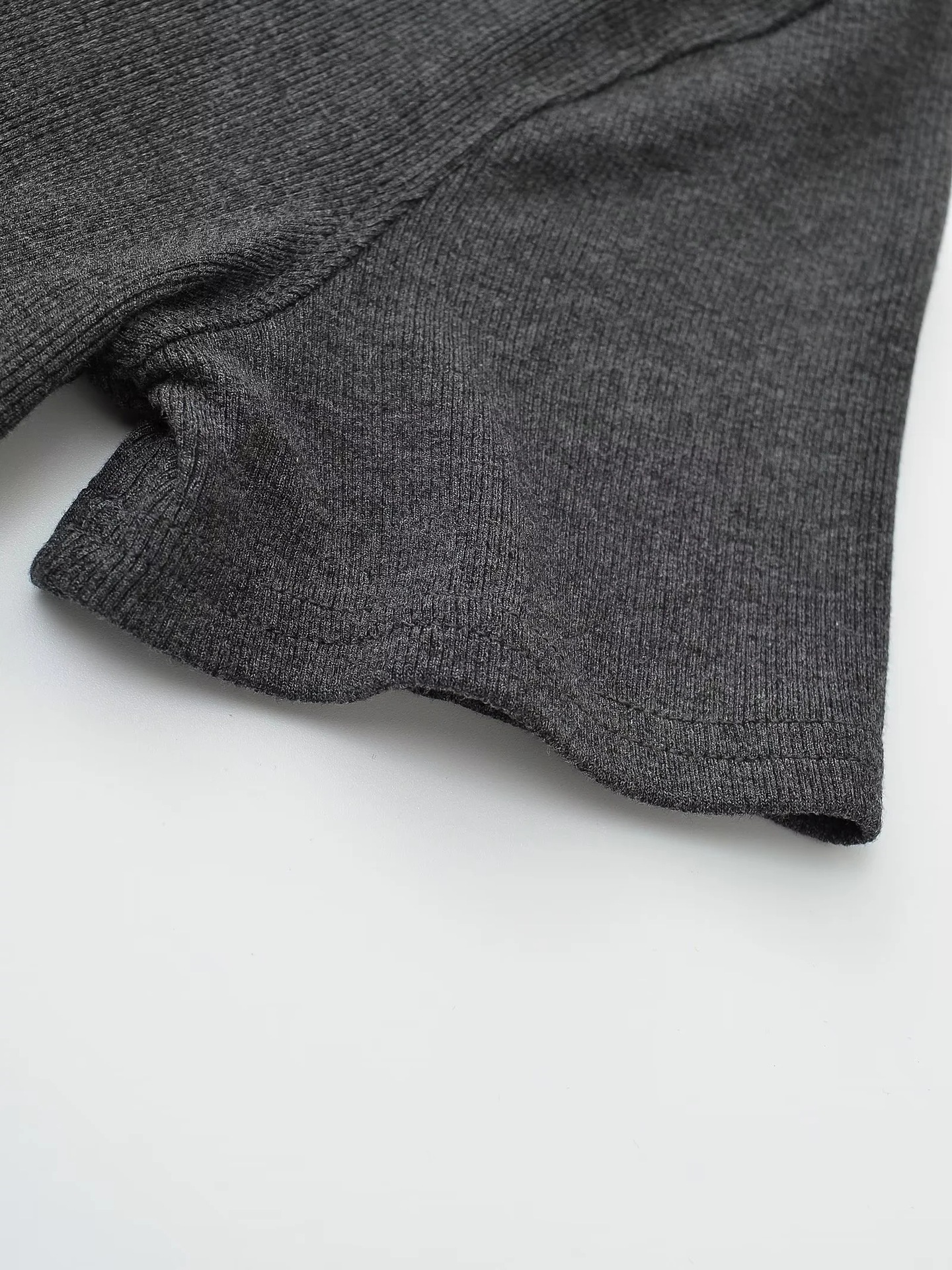 Ladies Plain Fitted Crew Neck Tee