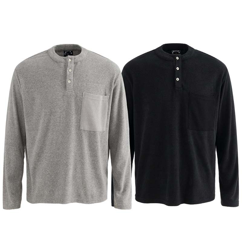 Urban Cotton Blend Oversized Mock Neck Snap Hoodie