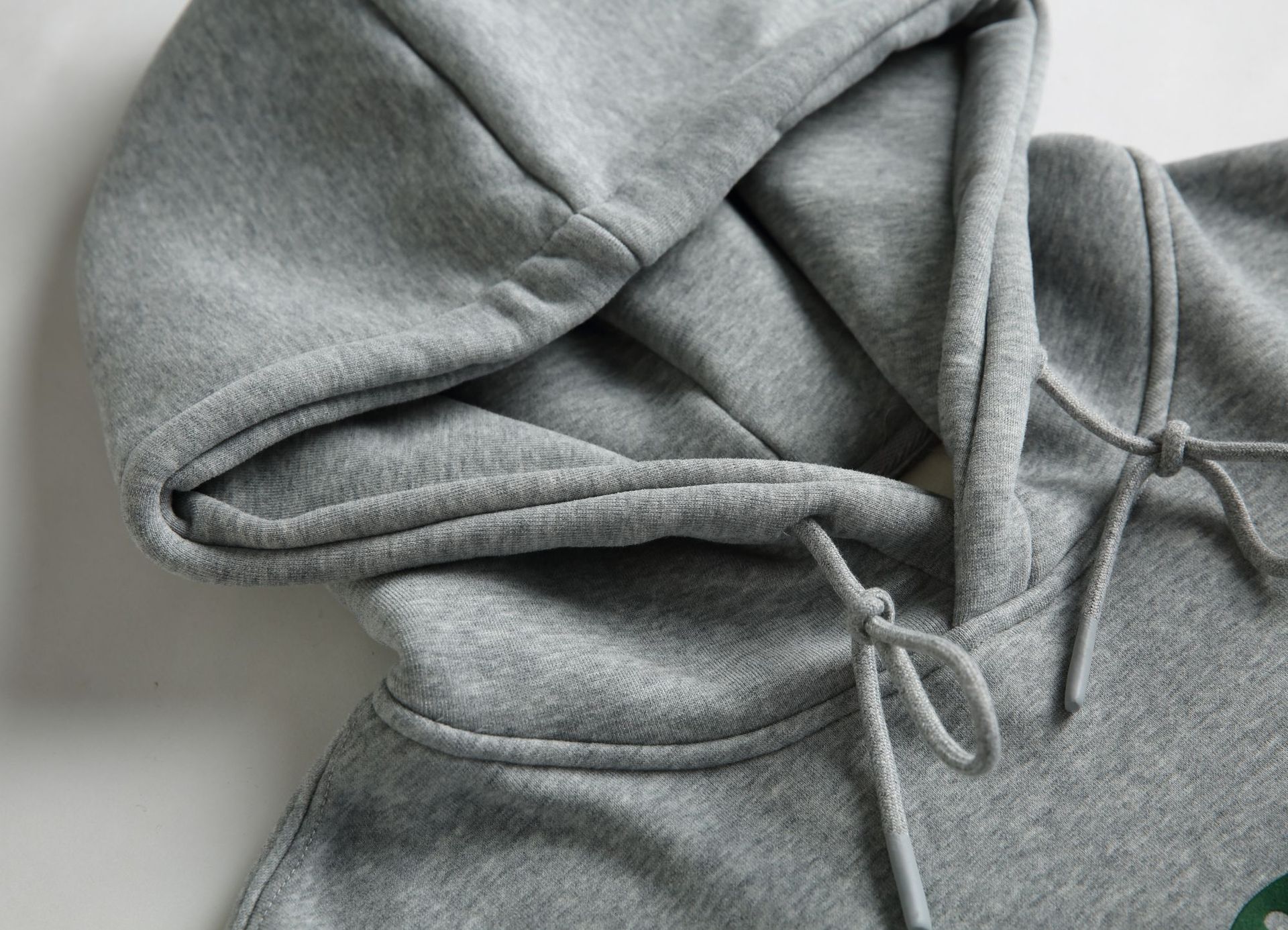 Japanese Retro Cotton Blend Lettering Hoodie